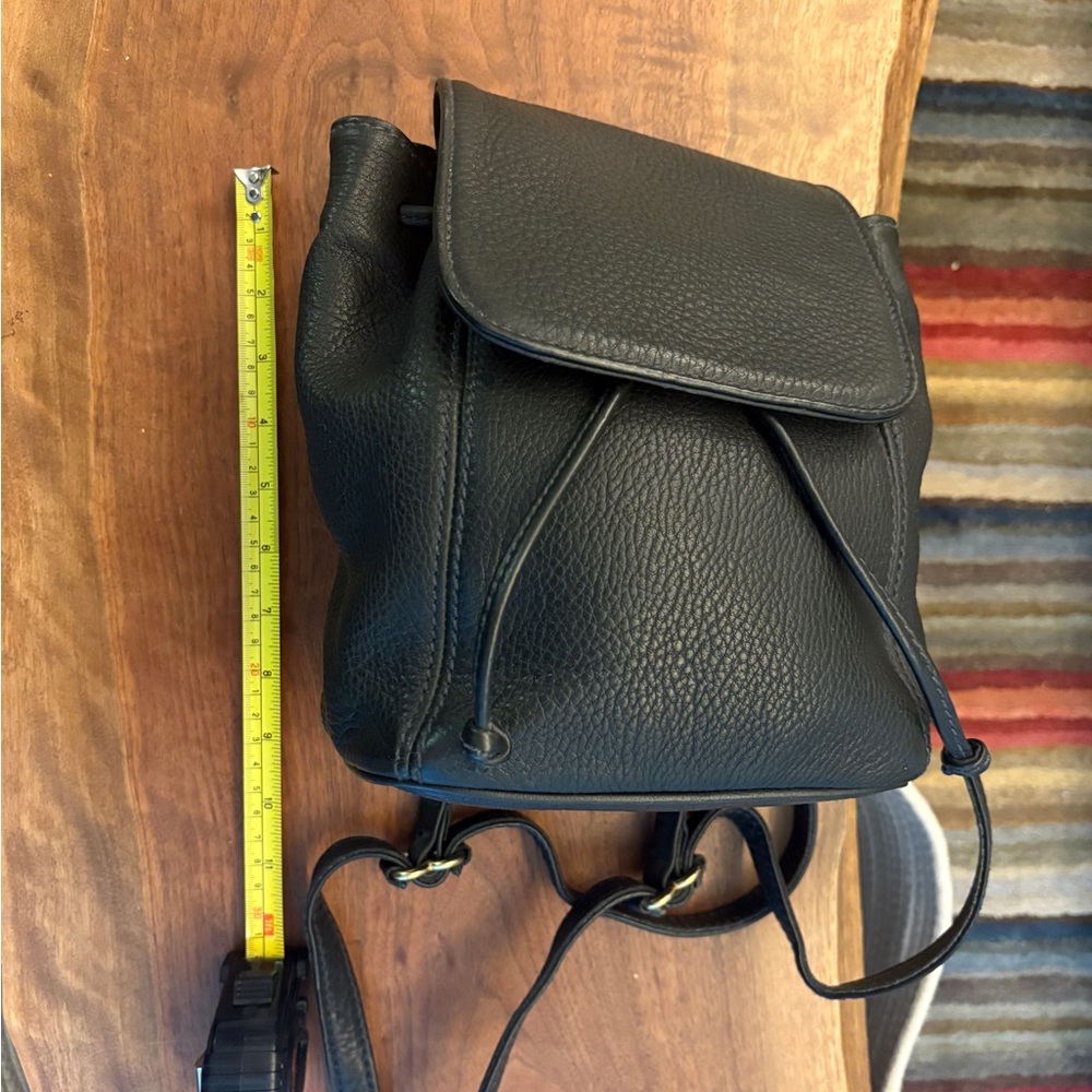 Coach Sonoma Mini Drawstring Pebbled Leather Backpack - Picture 5 of 7